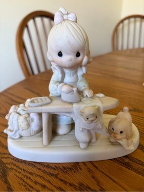 Precious Moments 1982 “Press On” Figurine E-9265